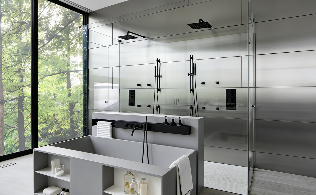 Why does Aquaiaw Plumbing use brass instead of other metals as the raw material for its shower arms and wall supply elbows?