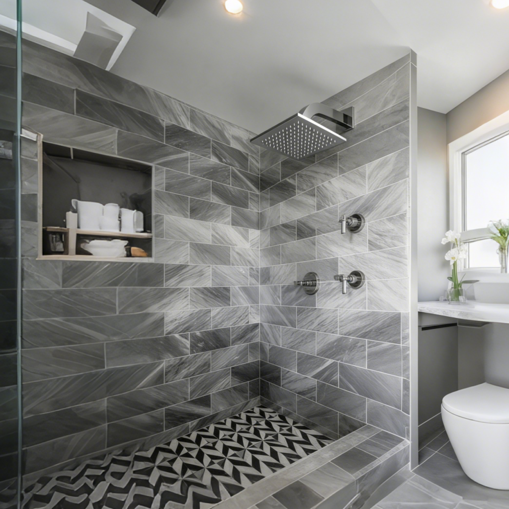 Aquaiaw Square Shower Arm and Anti-Scratch O-Ring Flange, 8 inch, Solid Brass, Both Soldered 1/2 NPT Tapered Threads, Wall Mount, Polished Chrome