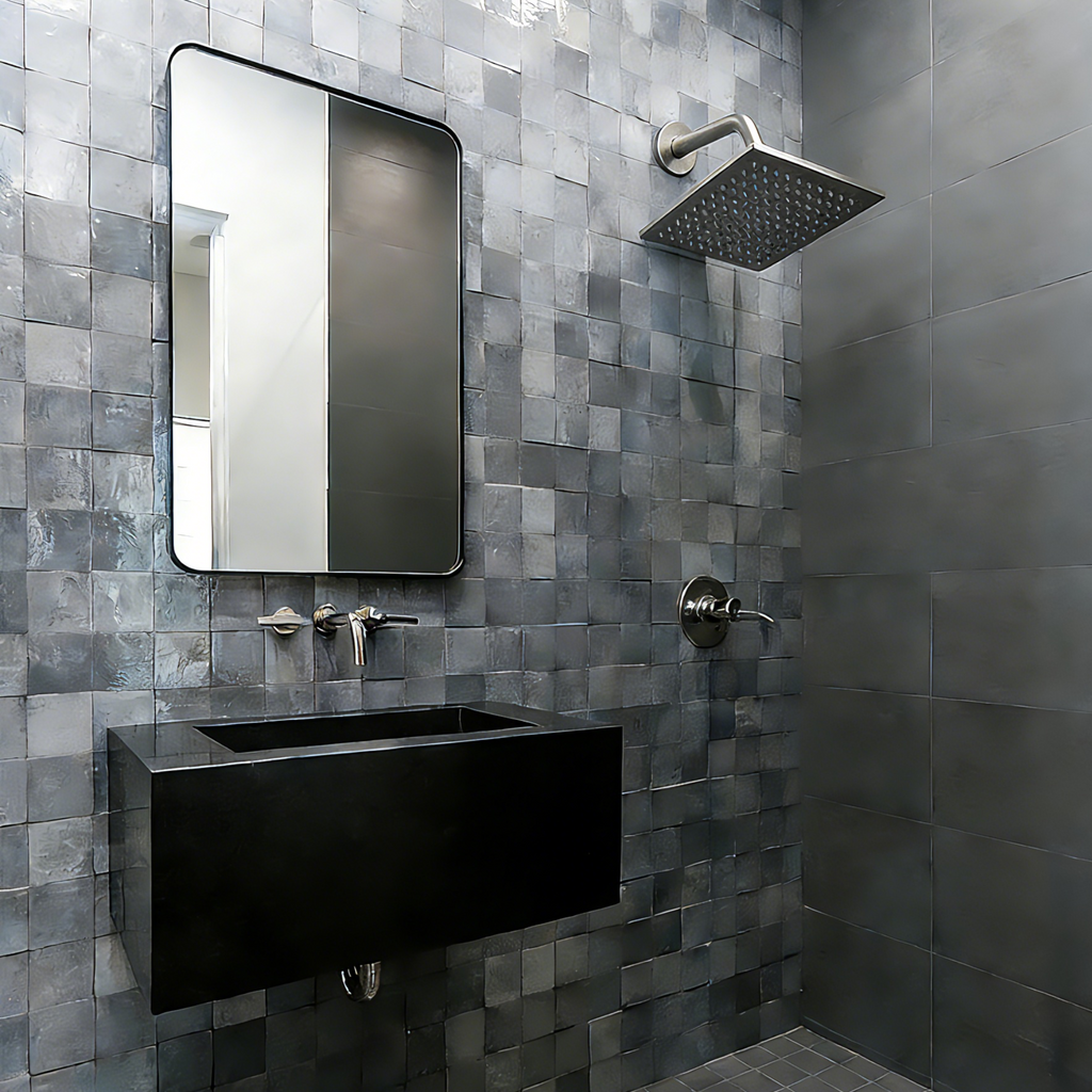 Aquaiaw Shower Arm and O-Ring Flange, 6 inch, Solid Brass, Round, Both Soldered 1/2 NPT Tapered Threads, Wall Mount, PVD Brushed Nickel