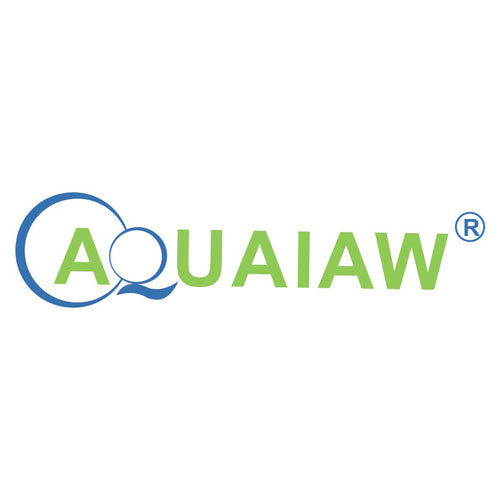 Aquaiaw 8-Inch Square Shower Arm – Solid Brass With Anti-Scratch O-Ring Flange, 1/2-14 NPT Tapered Threads, Matte Black Finish