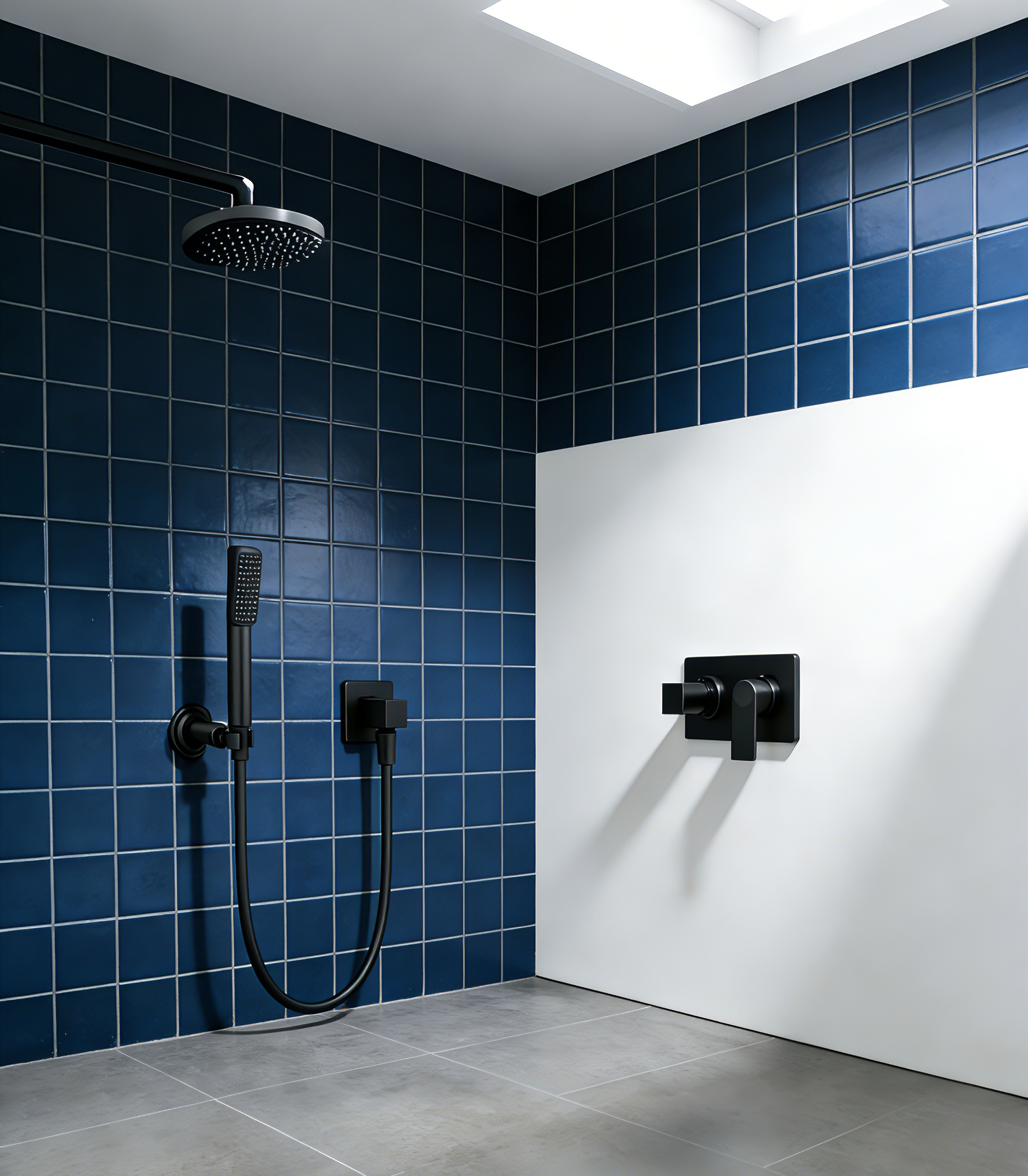 Aquaiaw Square Wall Supply Elbow with Flange, Tapered 1/2 NPT Female Inlet, Heavy-Duty Solid Brass, G1/2 Outlet, Electroplate Matte Black